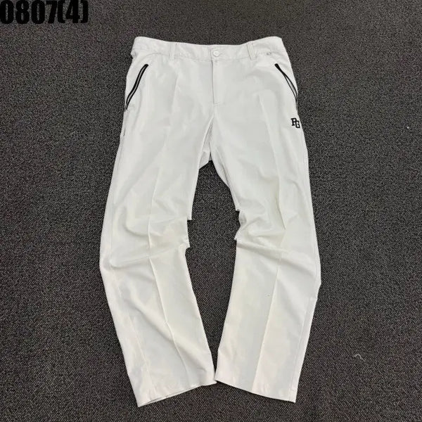 [BUNJANG] Pargates Men's Golf Pants White Size 5 / 파리게이츠 남성 골프바지 화이트 5 0807