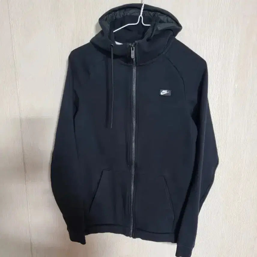 [BUNJANG] Nike Modern Black Hooded Zip-Up Jacket (Size S) / 나이키 후드집업 모던 블랙 s