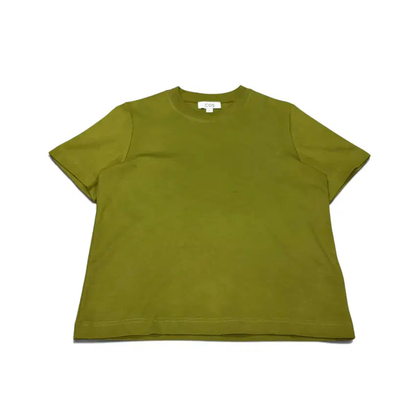 [BUNJANG] COS Khaki Short Sleeve T-Shirt (Women's M-L) / 우먼M-L COS 코스 카키 반팔티