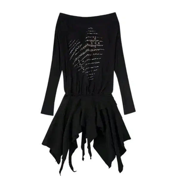 [BUNJANG] Noromance Leopard Long Sleeve Dress / 노로맨스 삽코르 레오파드 롱슬리브 드레스 오즈온고스펑크매드펑크바디라인오네갸루공겜여주