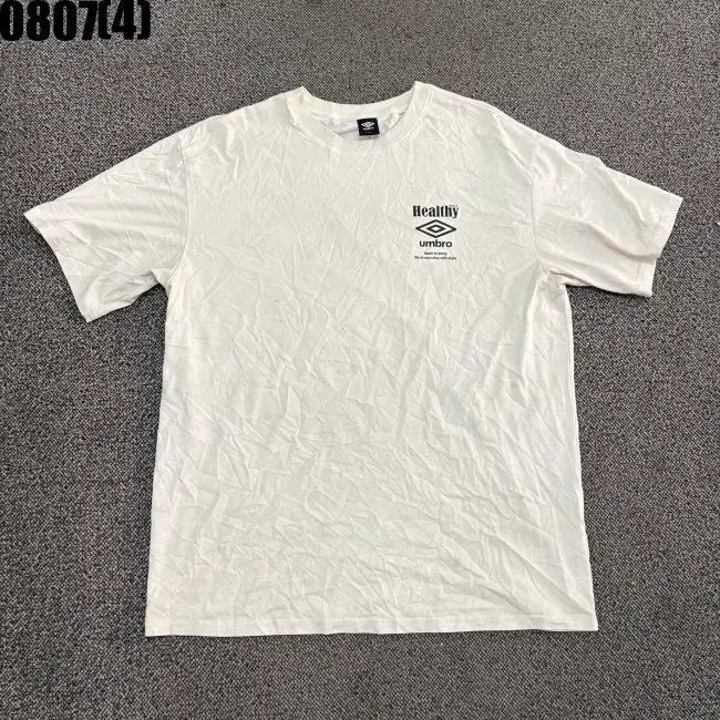 [BUNJANG] Umbro Short Sleeve T-Shirt White 105 / 엄브로 반팔티 화이트 105 0807