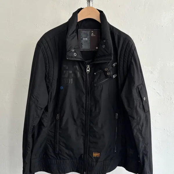 [BUNJANG] G-Star RAW Black Nylon Utility Jacket XL / G-Star RAW 지스타로우 블랙 컬러 나일론 유틸리티 자켓