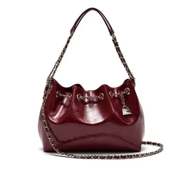 [BUNJANG] Cardinal Red Dimy Bag Burgundy / 카디널레드 디미백 버건디