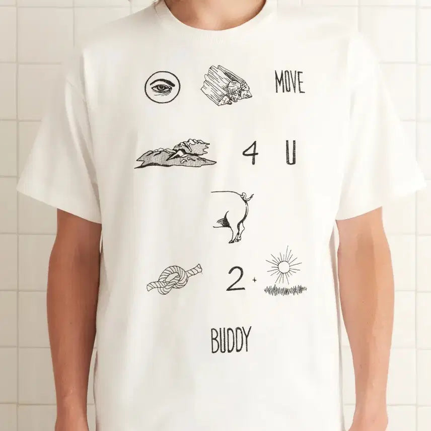 [BUNJANG] BODE Rebus T-Shirt XL / BODE / 보디 rebus 티셔츠 / XL