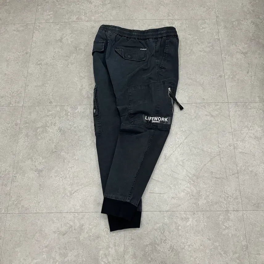 [BUNJANG] Lifework Men's Washed Cargo Jogger Pants M / M 라이프워크 남자 워싱 카고 조거팬츠