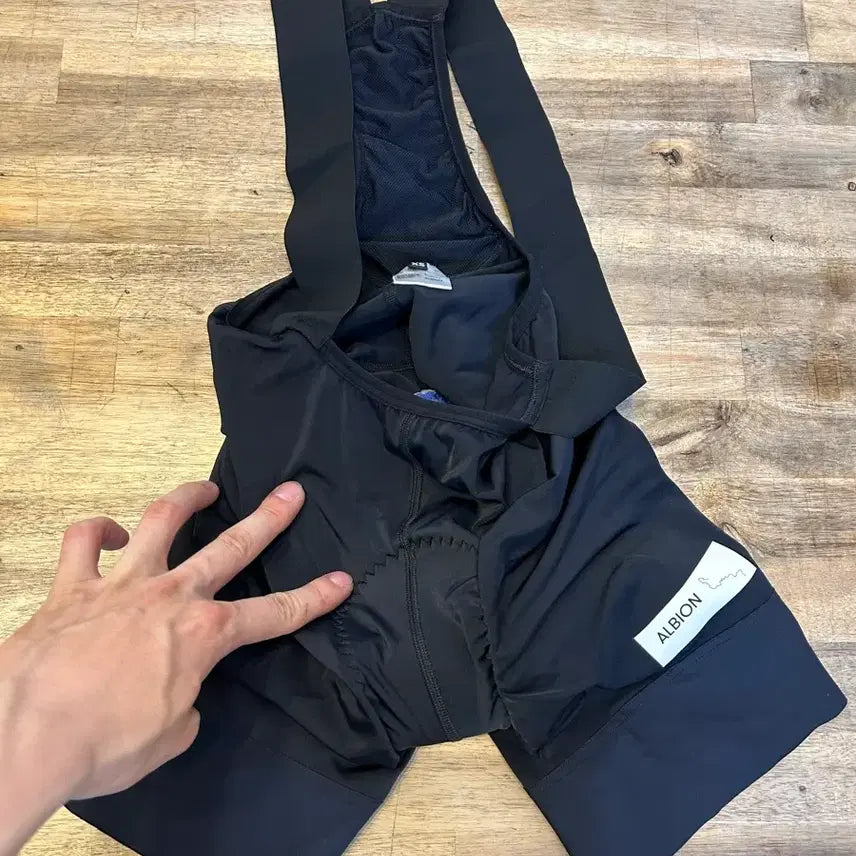 [BUNJANG] Albion Bib Shorts Black / 알비온 빕숏