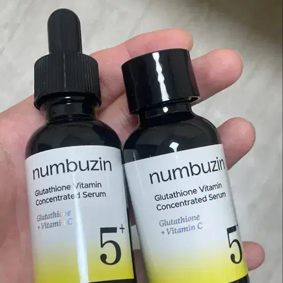 [BUNJANG] Numbering Gluta-C Trace Ampoule with 5 Refills / 넘버즈인 글루타치온씨 흔적 앰플 5번 리필 포함