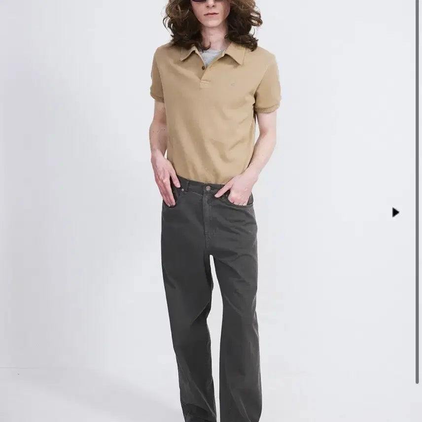 [BUNJANG] RECTO 26SS Casual Cotton Pants Charcoal Grey / (S) 렉토 26SS 캐주얼 코튼 팬츠 차콜 그레이
