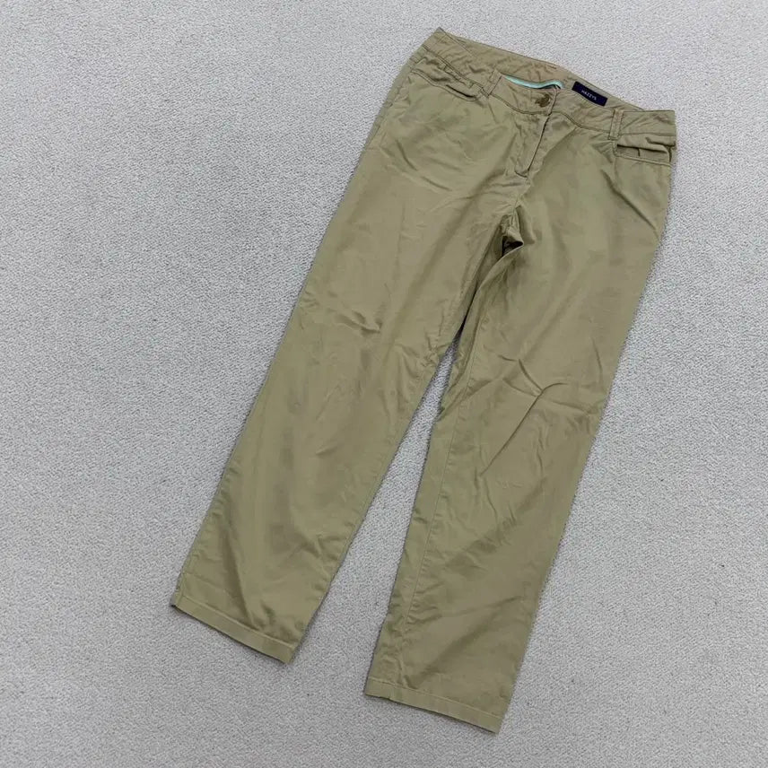[BUNJANG] Hazzys Women's Beige Chino Pants / 67-91 헤지스 여성 베이지 치노 팬츠 0713E