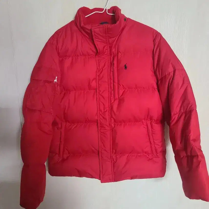 [BUNJANG] Polo Ralph Lauren Red Boys Puffer Down Jacket Size 16/18 / 폴로 랄프로렌 패딩 푸퍼 다운자켓 레드 보이즈 16/18