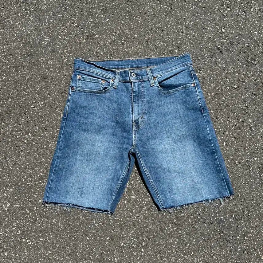 [BUNJANG] Levi's 502 Denim Cut-Off Short Pants / [리바이스] Levis 502 Denim Cut-Off Short Pants