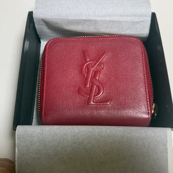 [BUNJANG] Saint Laurent YSL Quilting Bifold Wallet / 생로랑 YSL 반지갑 (입생로랑)