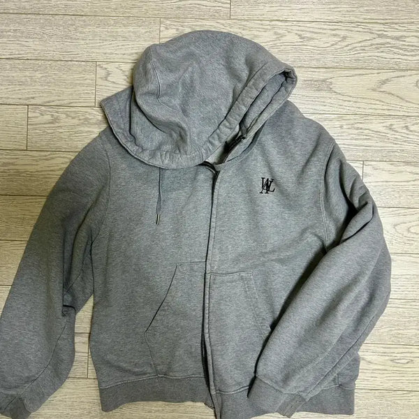 [BUNJANG] Wooralong Signature Hooded Zip-Up / 우알롱 시그니쳐 후드집업