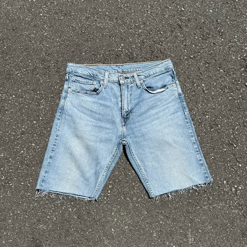 [BUNJANG] Levi's 502 Denim Cut-Off Short Pants / [리바이스] Levis 502 Denim Cut-Off Short Pants