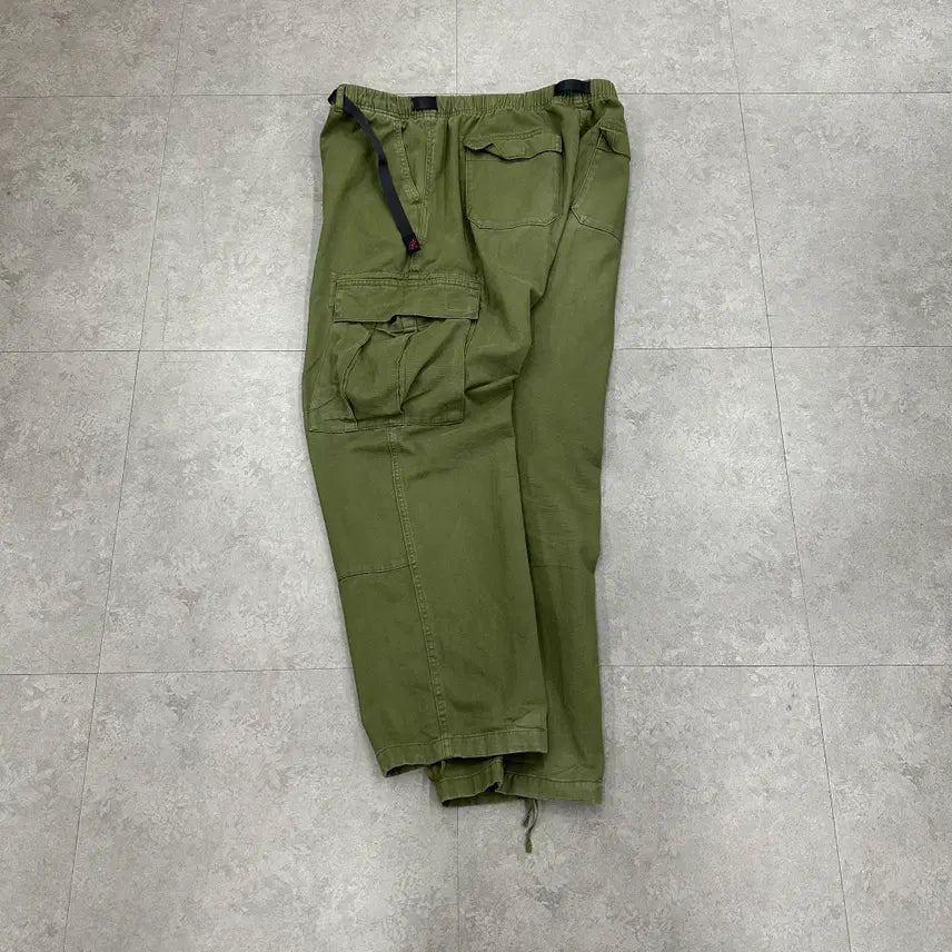 [BUNJANG] Gramicci Men's Olive Cargo Pants 2XL / 2XL 그라미치 남자 올리브 카고 팬츠