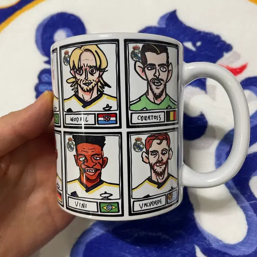 [BUNJANG] Real Madrid 2023-24 Treble Winners Mug / 23-24 레알마드리드 3관왕 머그컵