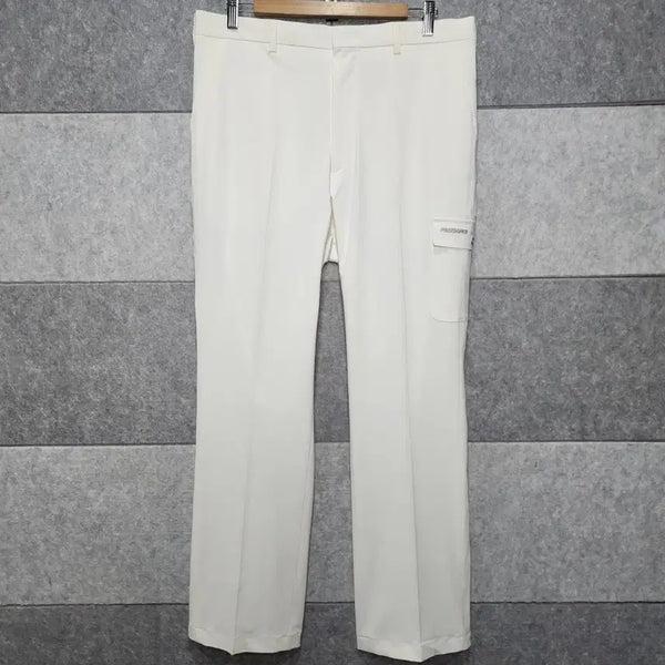 [BUNJANG] PASADI GOLF Men's Functional Pants Size 34 White / 파사디 골프 남성 기능성 팬츠 (사이즈 34)
