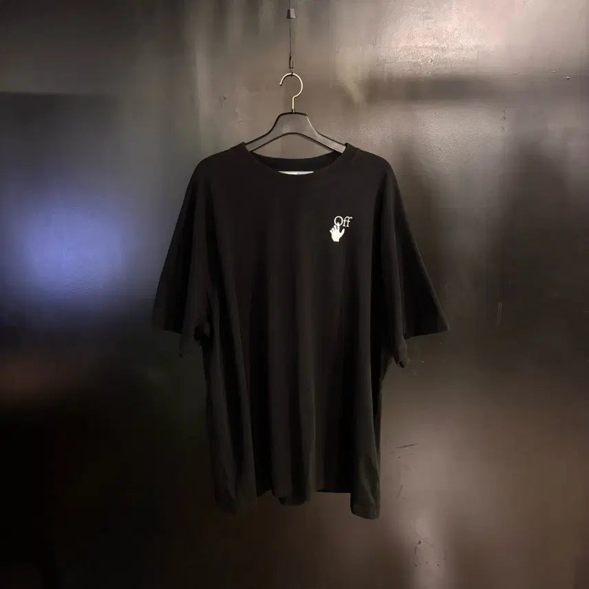 [BUNJANG] Off-White Oversized Short Sleeve T-Shirt XL / 오프화이트 오버핏 반팔 티셔츠