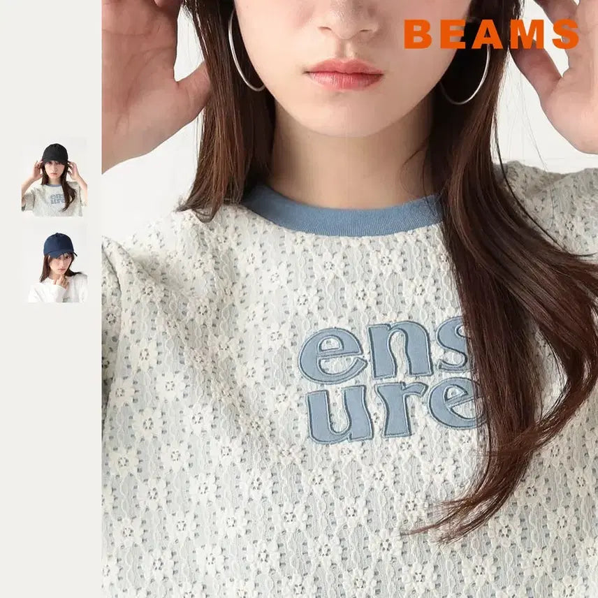[BUNJANG] BEAMS HEART Embossed Denim Cap / 빔즈 하트 엠보 데님캡 모자