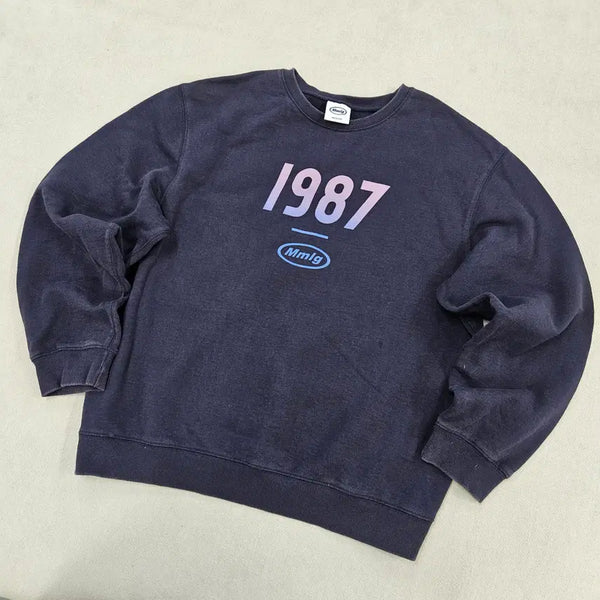 [BUNJANG] M 88MM 1987 Logo Sweatshirt / M 88MM 1987로고 맨투맨 0707Y