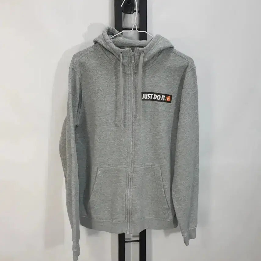 [BUNJANG] Nike Just Do It Hoodie Gray / 나이키 후드집업 저스트두잇 그레이 m