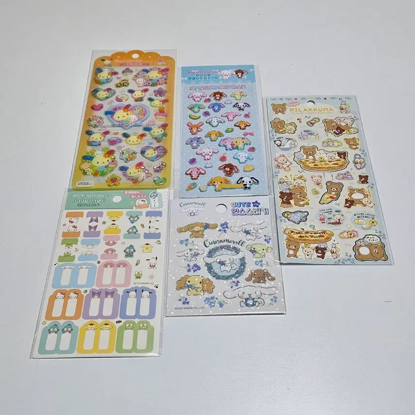[BUNJANG] Sanrio Rilakkuma Stickers / 산리오 리락쿠마 스티커