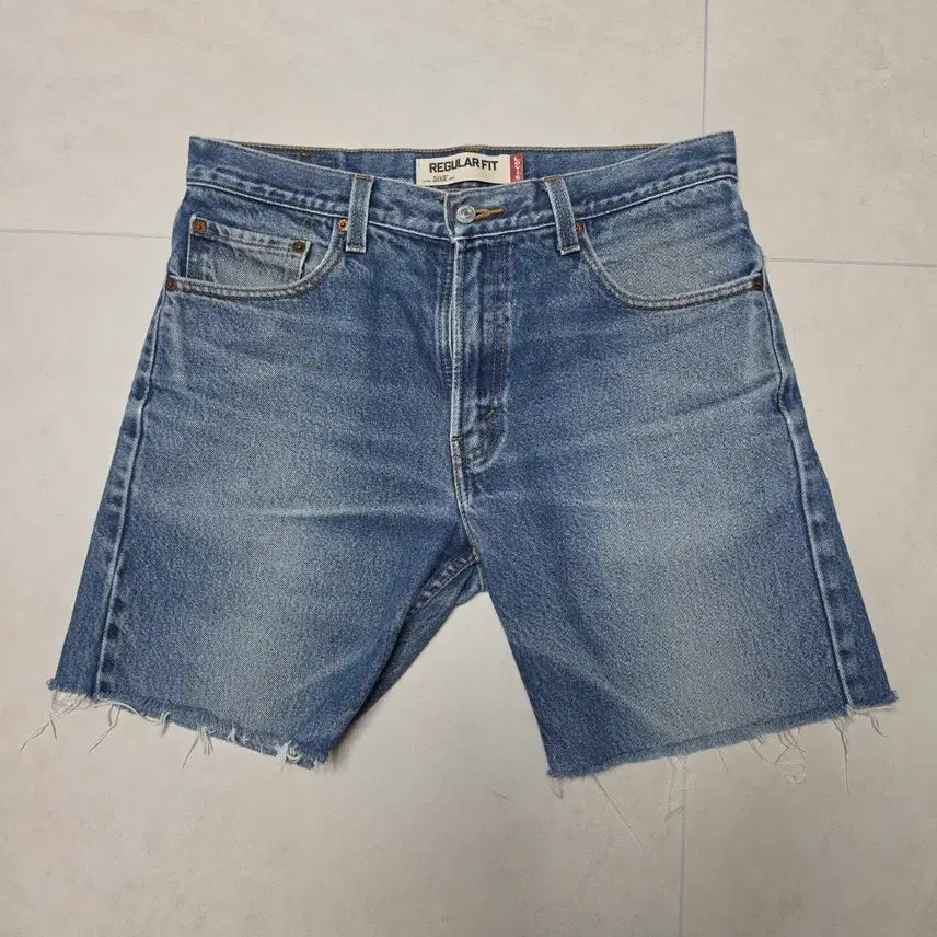 [BUNJANG] Levi's 505 Cut-Off Denim Shorts / 리바이스 505 컷팅 반바지