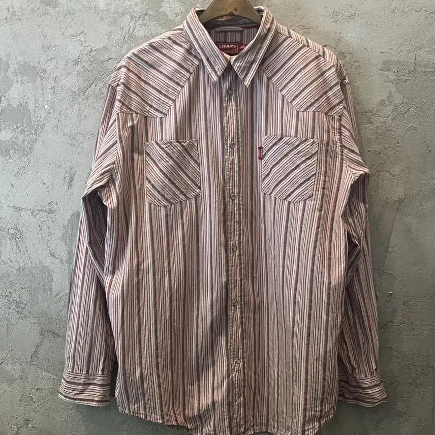 [BUNJANG] Chaps Western Shirt XL / (XL)폴로 랄프로렌 챕스 웨스턴셔츠