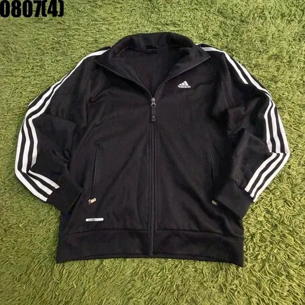 [BUNJANG] Adidas 3-Stripes Track Top Jacket Black 95 / 아디다스 삼선 트랙탑 자켓 블랙 95 0807