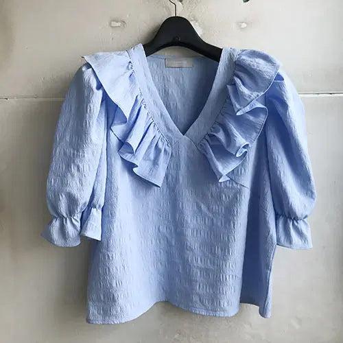 [BUNJANG] Naningoo Authentic Blouse / 난닝구 정품 - 66/새거수준