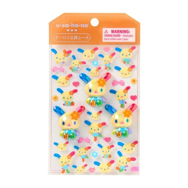 [BUNJANG] Sanrio Usahana Aurora 3D Stickers / 2주 내 출고/산리오) 우사하나 오로라 입체 스티커