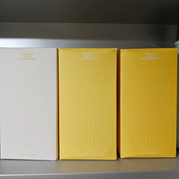 [BUNJANG] Anilo Amber Body Wash & Lotion Set (Sealed) / 미개봉/아닐로 엠버 바디워시 로션