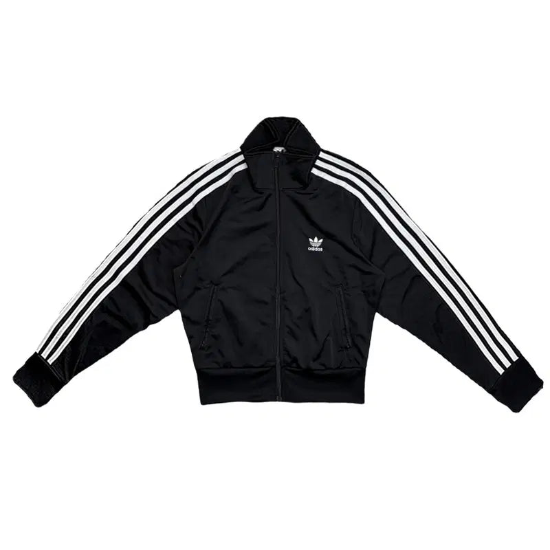 [BUNJANG] Adidas Black Track Top S / ADIDAS 트랙탑 블랙 S