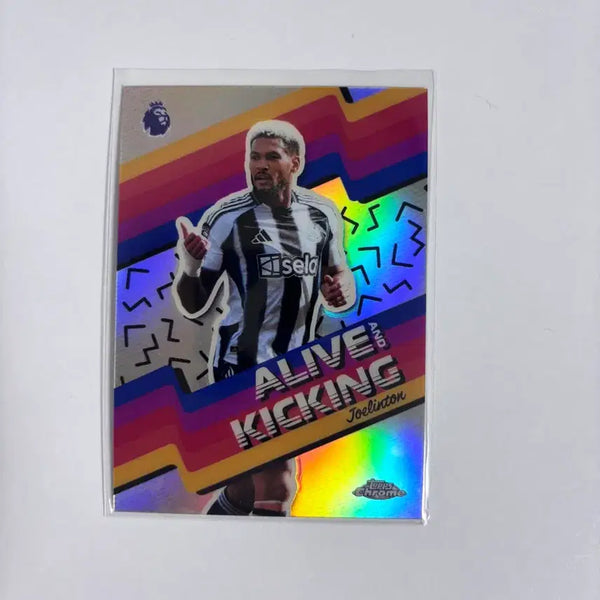 [BUNJANG] Newcastle Joelinton Kicking Soccer Card / 뉴캐슬 조엘링톤 킥킹 축구 카드