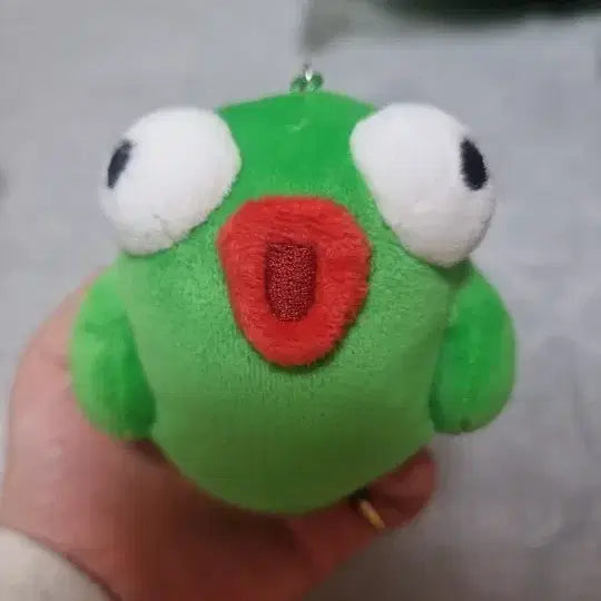 [BUNJANG] Lucky Game Frog Plush Keyring / 운빨존많겜 볼롭인형키링