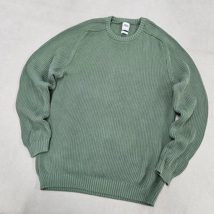 [BUNJANG] Zara Ribbed Knit Sweater XL / XL 자라 골지 니트 스웨터 0611Y2