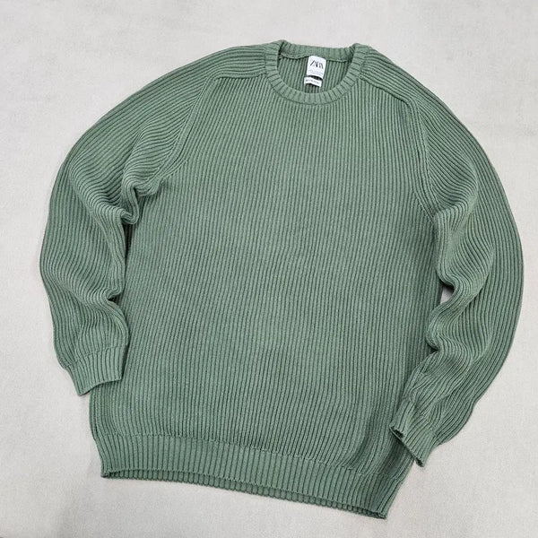 [BUNJANG] Zara Ribbed Knit Sweater XL / XL 자라 골지 니트 스웨터 0611Y2