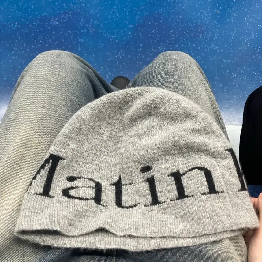 [BUNJANG] Matinkim Beanie Grey / 마뗑킴 비니