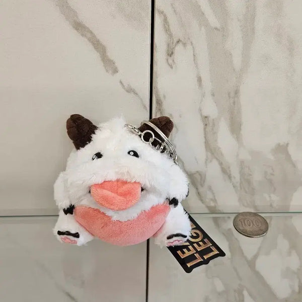 [BUNJANG] League of Legends Poro Plush Keychain / [새상품] 롤 포로 인형 (가방고리 사이즈)