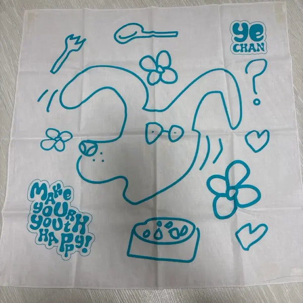 [BUNJANG] Jang Ye Chan Bandana / 장예찬 굿즈