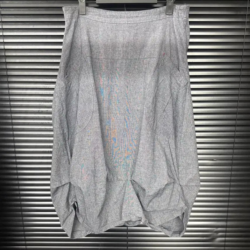 [BUNJANG] Skin Linen Summer Jar Skirt / skin 스킨 린넨 느낌 여름 얇은 항아리 치마 스커트 30 31 32 와이드 통 에스닉