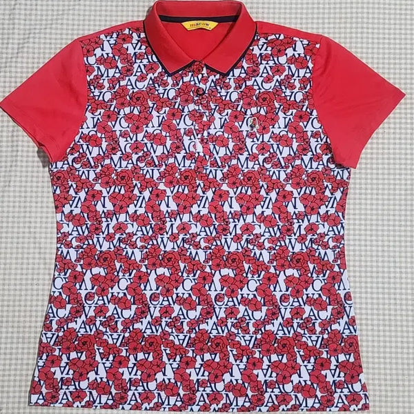 [BUNJANG] MACAW Women's Golf T-Shirt Size M (95) / 마코 MACAW 여성골프티셔츠 사이즈 95
