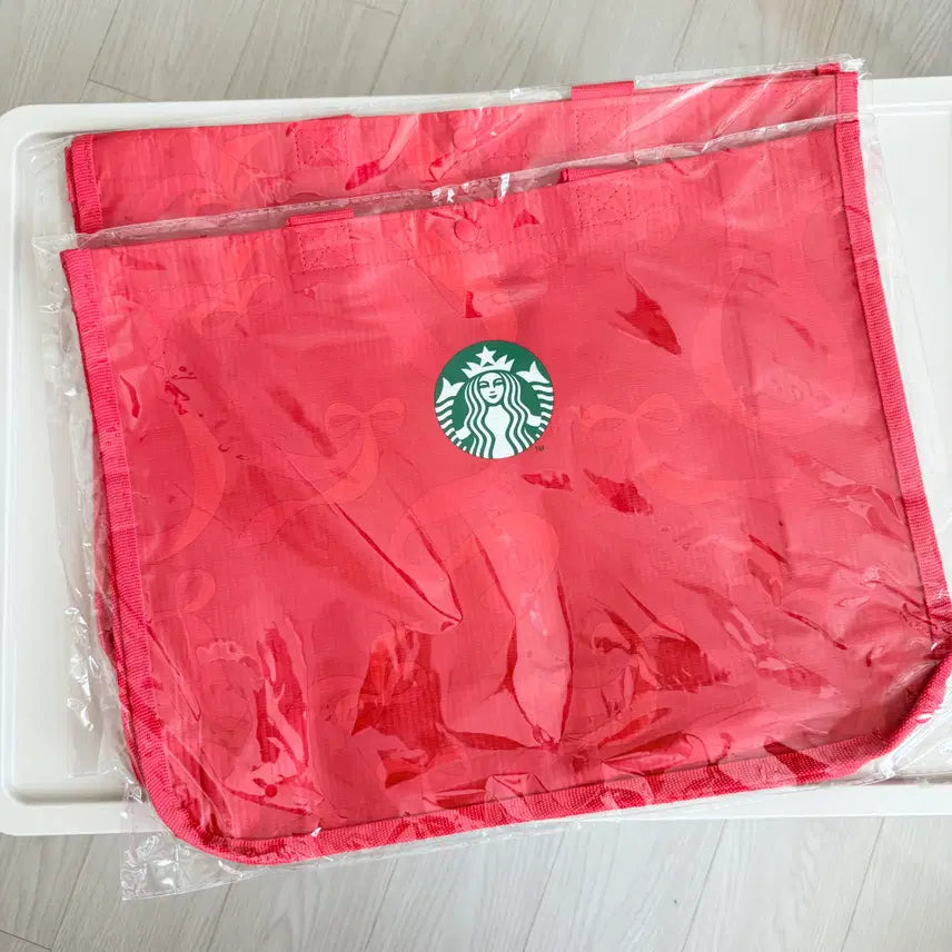 [BUNJANG] Starbucks 2025 Holiday Reusable Shopping Bag / 스타벅스 25 홀리데이 리본 다회용백
