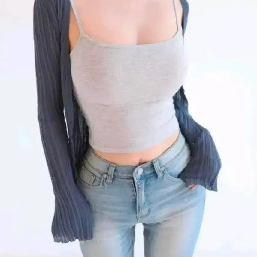 [BUNJANG] KINDAMI Built-in Cup Side Bust Volume Camisole / 카인다미 옆가슴볼륨 캡내장 끈나시 뽕나시 브라 보정속옷 민소매 슬리브리스