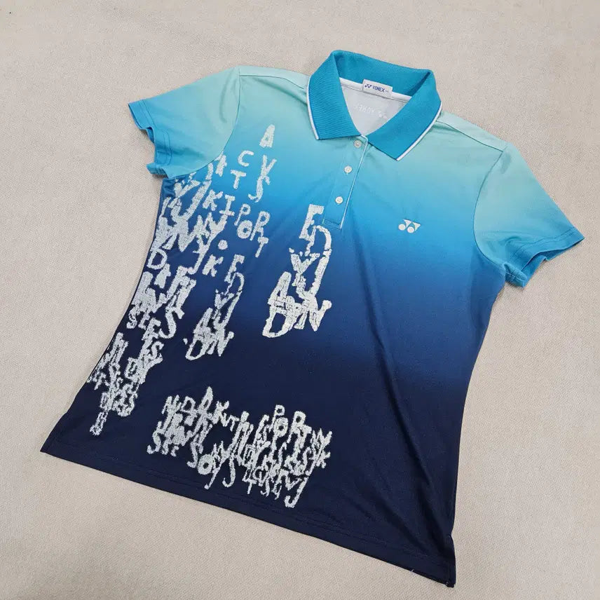 [BUNJANG] Yonex Women's Short Sleeve Collar T-Shirt 0722Y2 / 100 요넥스 여성 게임 반팔 카라티 0722Y2