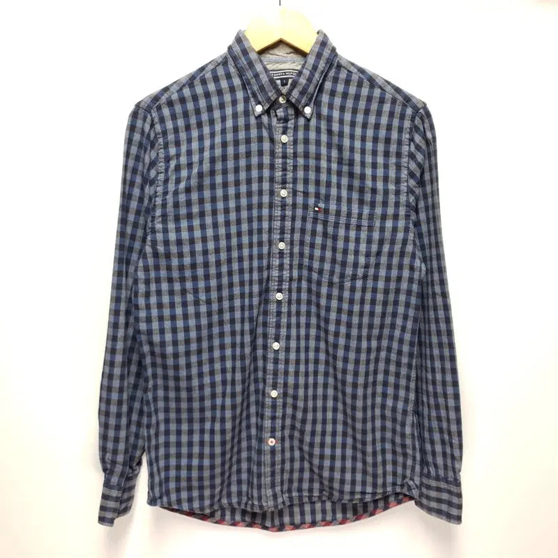 [BUNJANG] Tommy Hilfiger Plaid Shirt Size S / 타미힐피거 체크 남방 셔츠 S