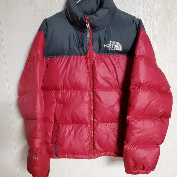 [BUNJANG] The North Face Nuptse Padded Jacket Red Size 90 / 노스페이스 눕시 패딩 레드 90