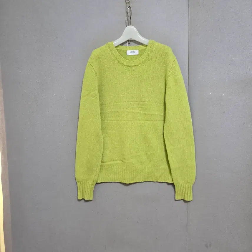 [BUNJANG] Tomboy Green Blend Wool Blend Knit Sweater / 톰보이 연두계열 모소재 니트 F   n8706