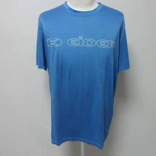 [BUNJANG] Eider Men's Round Neck T-Shirt Set (2 pcs) - Size 100 / 아이더(2벌세트)남성/반팔/라운드 티셔츠/100사이즈/새제품수준