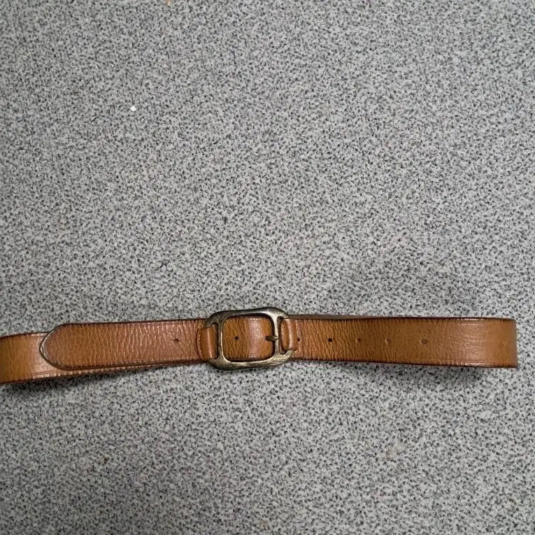 [BUNJANG] Vintage Leather Belt / 빈티지가죽벨트